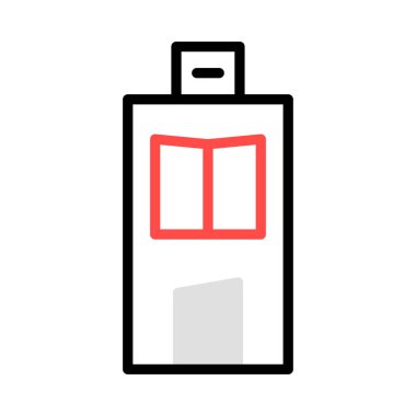 Otel, kutsal kişilerin resmi, vektör çizim Binası 