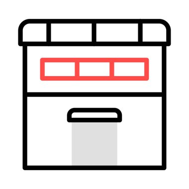 Web simgesi oluşturuyorum. Vektör illüstrasyonu 