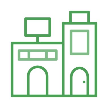 Web simgesi oluşturuyorum. Vektör illüstrasyonu 