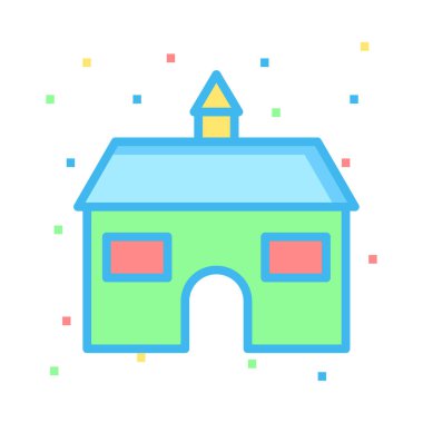 Ev Konut vektör çizim 