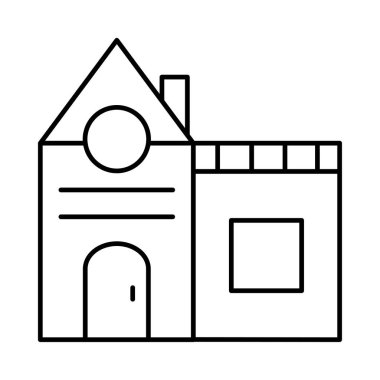 vektör çizim bina mağaza 