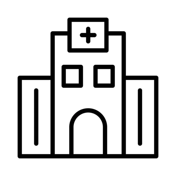 Clinica Ospedale Farmacia Vettoriale Illustrazione — Vettoriale Stock