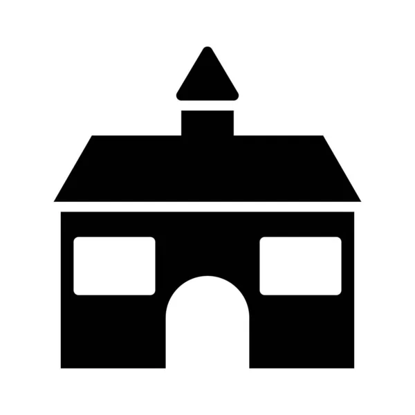 Casa Casa Vector Residencial Ilustración — Vector de stock