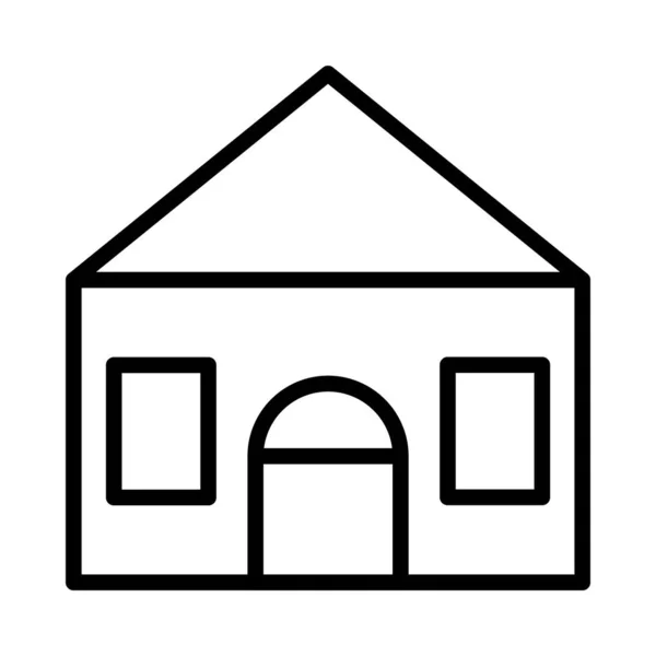 Casa Casa Edificio Vector Ilustración — Archivo Imágenes Vectoriales