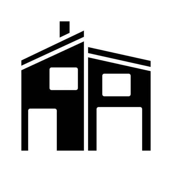Haus Haus Haus Vektor Illustration — Stockvektor