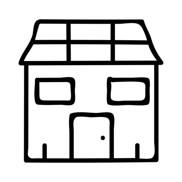 Laden Laden Gebäude Vektor Illustration — Stockvektor
