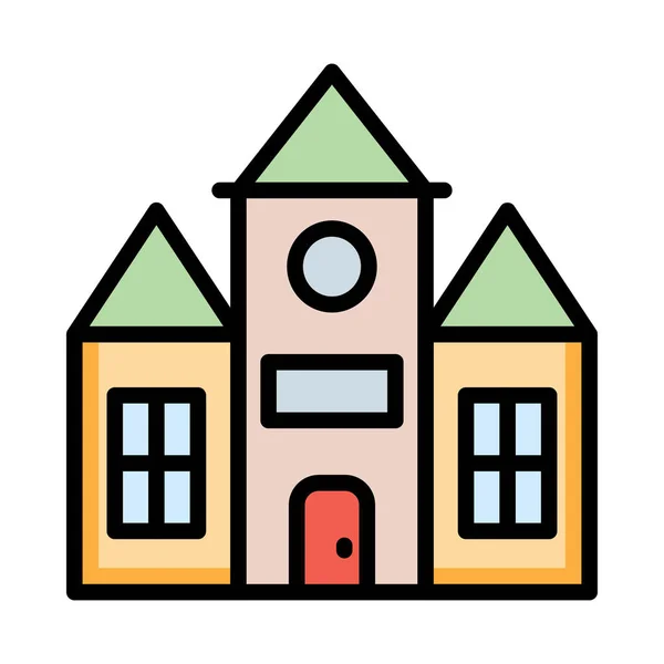 Huis Huis Vastgoed Vectorillustratie — Stockvector