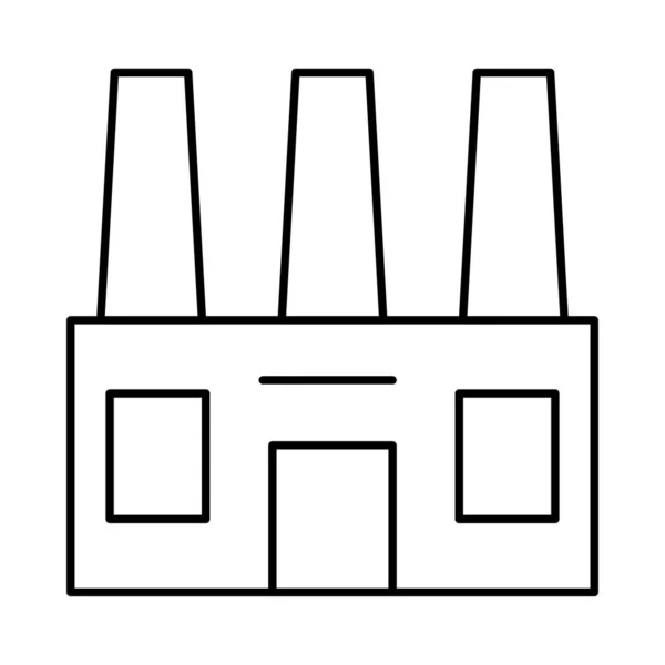 建筑学 大厦图标 向量例证 — 图库矢量图片