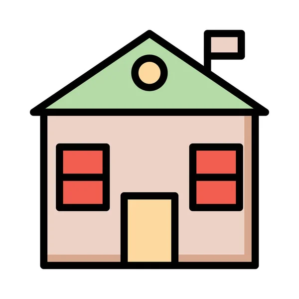 Σπίτι Real Estate Σπίτι Διανυσματικά Εικονογράφηση — Διανυσματικό Αρχείο