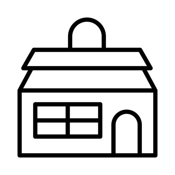 Home Appartamento Casa Vettoriale Illustrazione — Vettoriale Stock