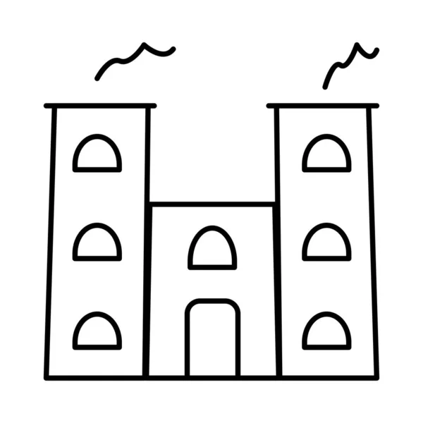 Fasáda Domu Domů Vektorové Ilustrace — Stockový vektor