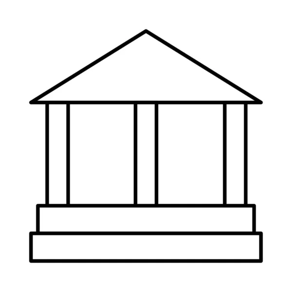 Laden Laden Markt Vektor Illustration — Stockvektor