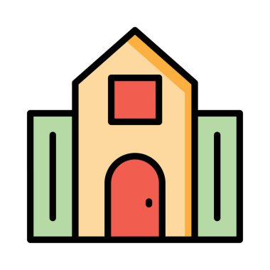 Daire mahkeme vektör çizim oluşturma 