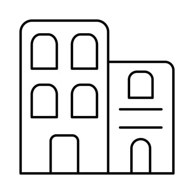 Mahkeme banka vektör çizim oluşturma 