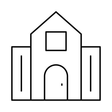 Mahkeme banka vektör çizim oluşturma 