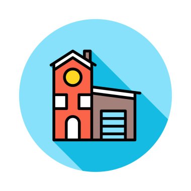 ev çekim ev vektör çizim 