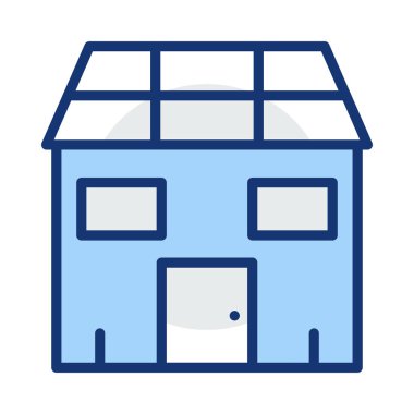 vektör çizim bina mağaza 
