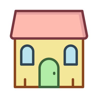 ev ev vektör çizim inşa 