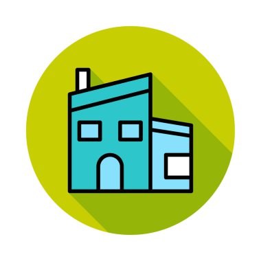 Apartman Emlak vektör çizim 