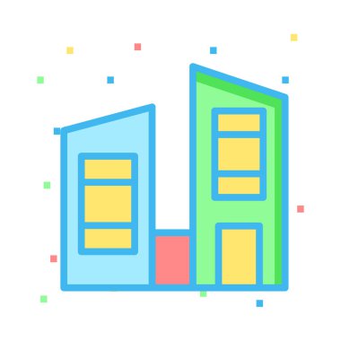 Web simgesi oluşturma, vektör illüstrasyonu   