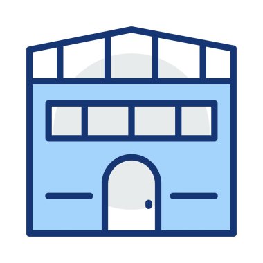 Kutsal kişilerin resmi, vektör çizim Bina mimari, 