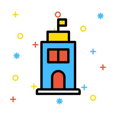 Web simgesi oluşturuyorum. Vektör illüstrasyonu 