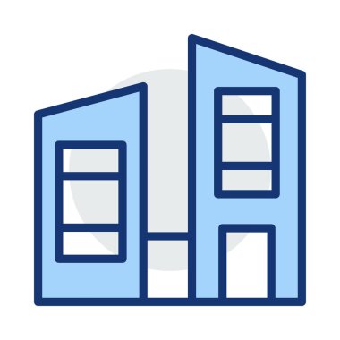 Bina alışveriş merkezi plaza vektör çizim 