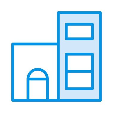 Banka, mahkeme kutsal kişilerin resmi, vektör çizim   