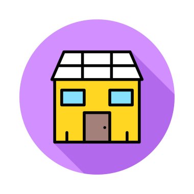 vektör çizim bina mağaza 