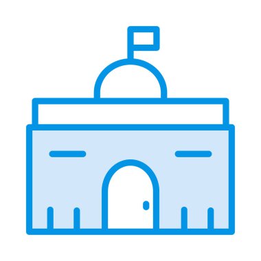 Cami simgesi, vektör resimleme   