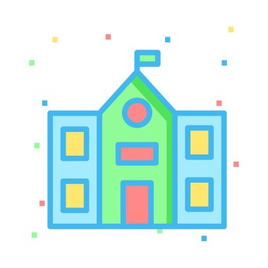 Web simgesi oluşturuyorum. Vektör illüstrasyonu 