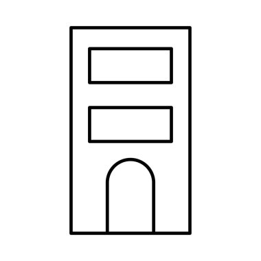 ofis yerleşim vektör çizim depolamak 