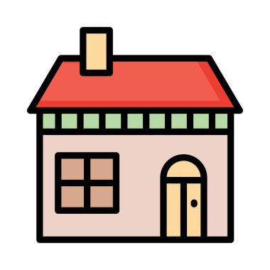 vektör çizim bina mağaza 