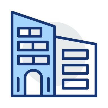 vektör çizim bina plaza tower 