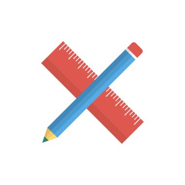 cetvel tasarım ölçü vektör çizim 