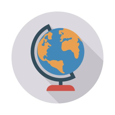 Dünya harita illüstrasyon vektör 