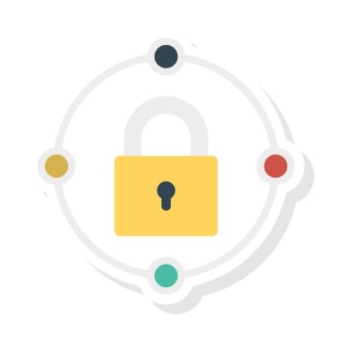 koruma vektör çizim paylaşım kilidi 