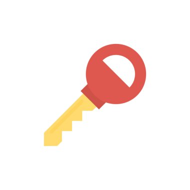 tuş kilidi güvenli vektör çizim 