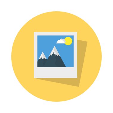 resmi Fotoğraf Galerisi vektör çizim 