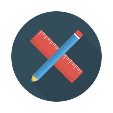 cetvel tasarım ölçü vektör çizim 