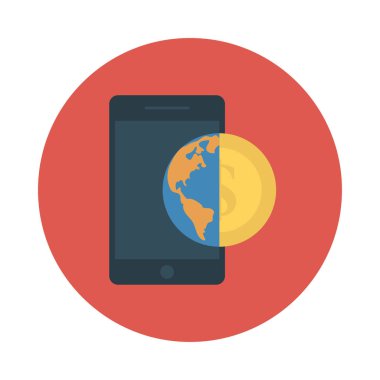 tarayıcı cep telefonu vektör çizim 