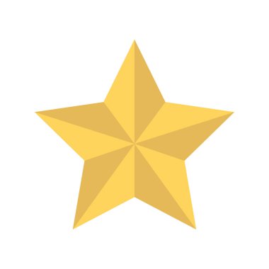 yıldızlı rozet başarı vektör çizim 