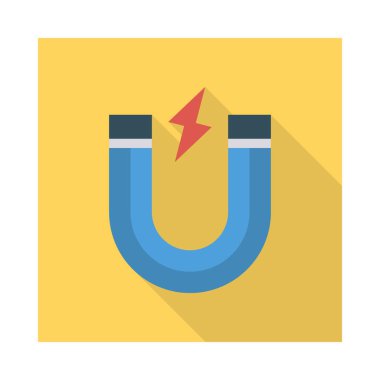 Mıknatıs çekmek güç vektör çizim 