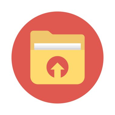 klasör dizini vektör çizim upload 