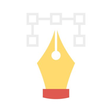 Bezier eğrisi tasarlamak vektör 