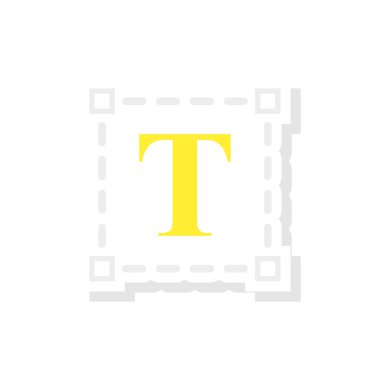 metin yazı tipi tasarlamak vektör 