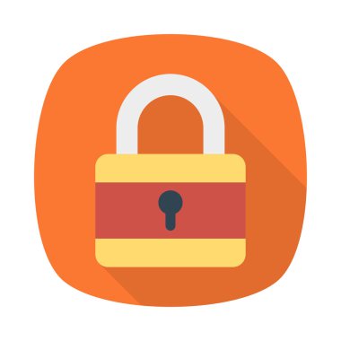 kilit özel güvenli vektör çizim 