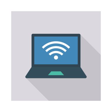 sıcak nokta Wifi sinyal vektör çizim 