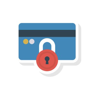 kilit özel güvenli vektör çizim ödemek 