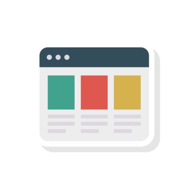 tarayıcı web sayfası Internet vektör çizim 